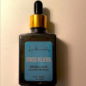 Stress reliever hair oil